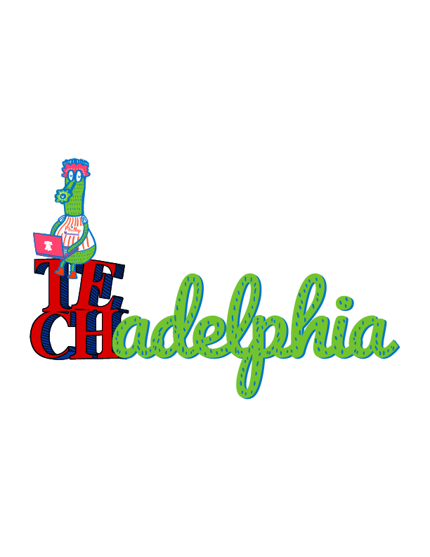 Techadelphia Banner Sticker/Magnet